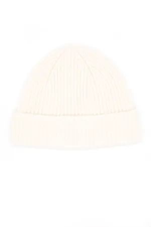 ELEVENTY Cashmere Cream Hat