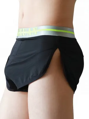 Men's Slim-Fit Elastic Boxer Shorts, Comfortable Casual Home Wear Arrow Pants